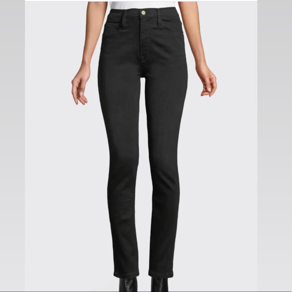 FRAME Ali High-Rise Skinny Cigarette Jeans